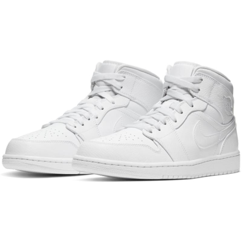 Air Jordan 1 Mid 'White' Jordan 554724-126