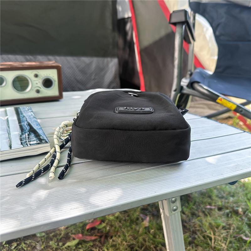 Tooling Style Small Square Bag Unisex Outdoor Crossbody Bag Waterproof Mobile Phone Shoulder Bag