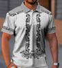 2026 Men's Polo Shirt Men's Asian Clothing, Men's Modern Filipino National Polo Shirt Version Polo Shirt