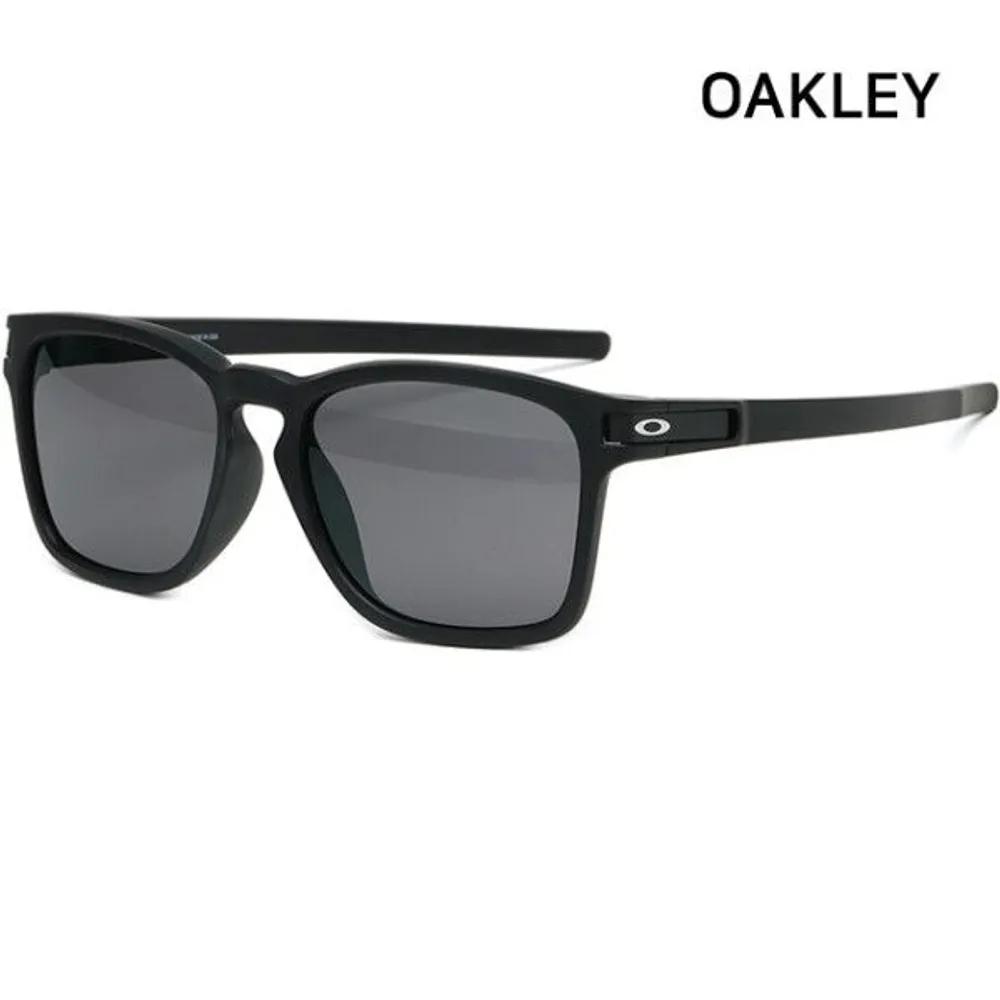 

[Oakley] Prism Sunglasses Latch Square Black Horn-rimmed Sports Fashion Hiking Fishing OO9358 13