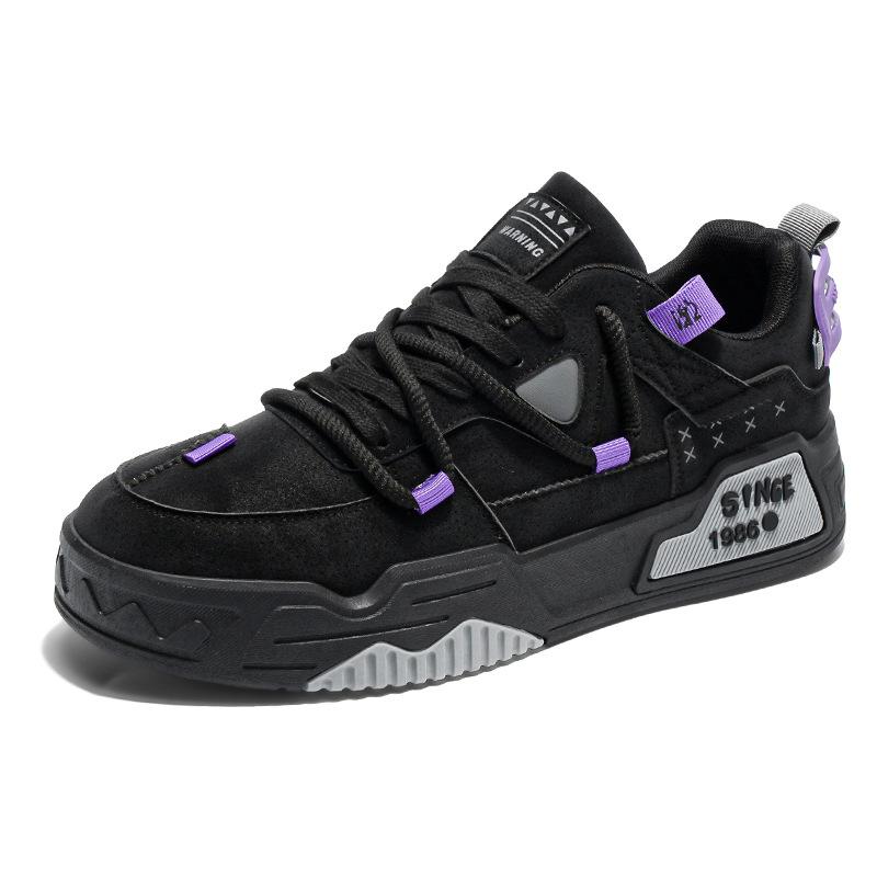 Pánské boty Jaro a Podzim niche high-end kožené plátěnky pánské všestranné sportovní a volnočasové boty pánské platformové trendy boty pro tátu