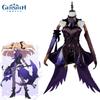 Genshin Fischl Impact Cosplay Custume Set Party Dressing Accessories Gift Fans