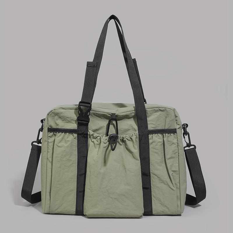 Large capacity leisure sports shoulder bag women's new simple niche messenger bag light messenger bag