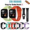 Originální řemínek pro Redmi Watch 3 Silikonový náramek Řemínek na hodinky Pásek pro chytré hodinky
