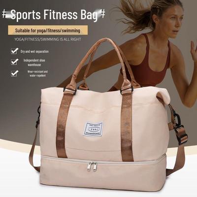 Przenośna Torba Podróżna o Dużej Pojemności z Komorą na Buty i Separacją na Mokre/Suche do Pływania i Fitness
