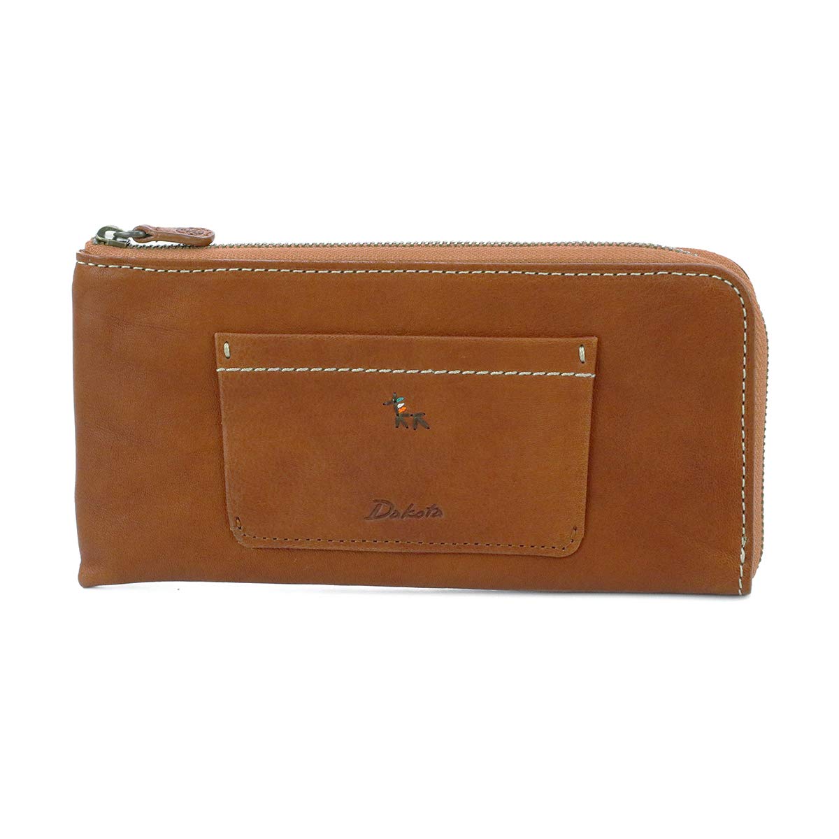 

Long Wallet Zipper Genuine Leather Predora 0036264 Brown [Dakota] L-shaped Women s DA-36264-40 коричневий