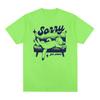Sorry Got Plans Funny Cat Meme Vintage Graphic T Shirts Men Women's Fashion Trend Tops T-shirt Summer Casual 100% Cotton T Shirt