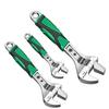 Universal Adjustable Open-End Plumbing Wrench Set - Multifunctional Large Opening Pipe Wrench