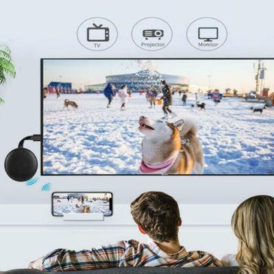 Display Dongle Videoadapter Airplay 2,4 GHz 5 GHz WiFi 4K HDMI-kompatibel Kabelloser Display-Dongle-Adapter für Telefon Tablet