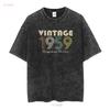 Vintage Original 1959 Birthday S Premium T Shirt vintage Washed fashion Top For Everyday Wear Stylish homme Stretched Versatile