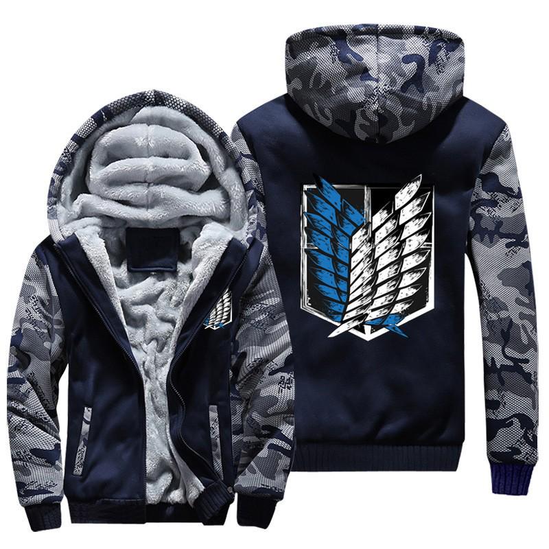 Korean-Style Men's Printed Fleece Hoodie - Fashionable Casual Hooded Top, European & American Design.