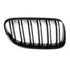 2 Stücke Auto Stil Glanz Schwarz Vorne Niere Doppel Lamellen Grill Grille Für-BMW E92 E93 3-Serie 328I 335I Coupe LCI 2010-2013