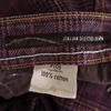 PT05 Glen Check Cropped Pants W28 Pink Button Fly Men's Used