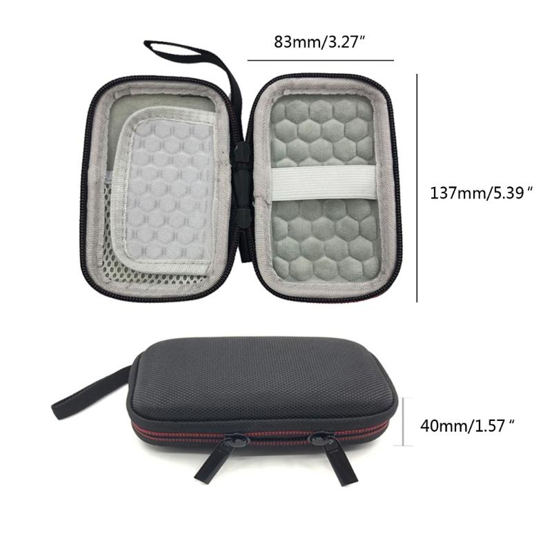 Shockproof SSD Case- Bag for E81 Extreme PRO Hard Drive Disk Pouch Solid-State Drive Shell- Cover Protector Anti-Shock