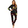 Christmas Family Matching Pajama Set Long Sleeve and Pants Holiday Printed Wear for Parents and Kids