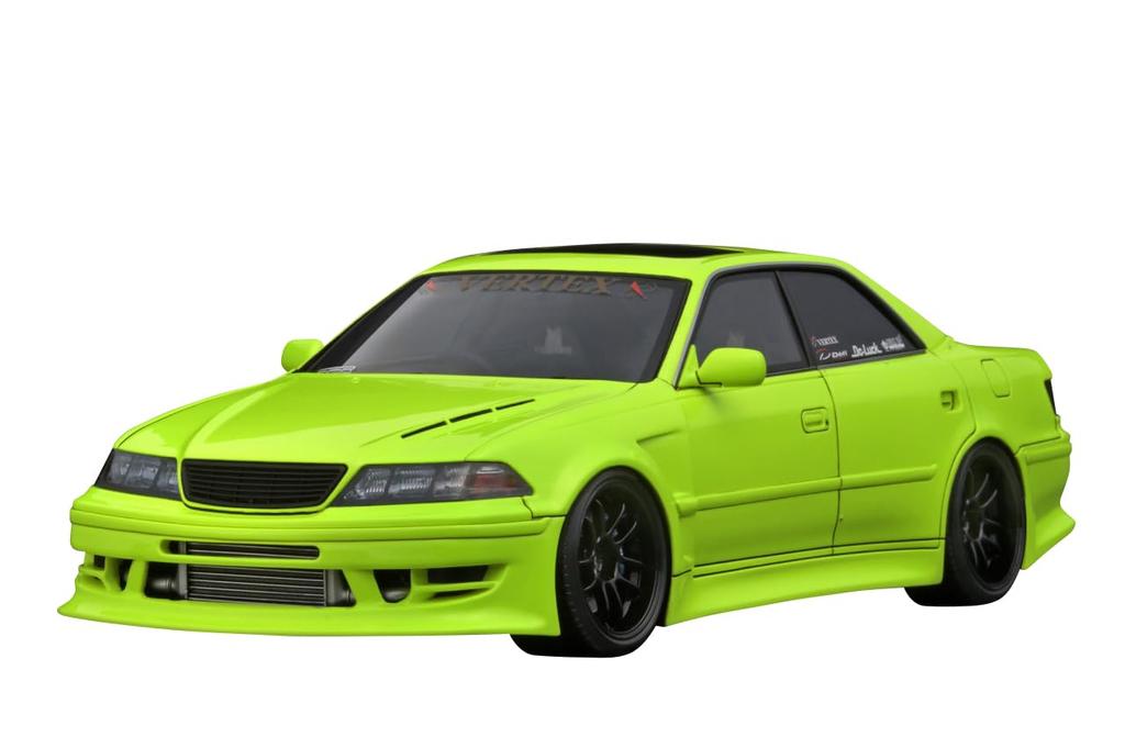 Ignition Model Scale VERTEX JZX100 Yellow Finished Model IG3583 1/18 MARK-II