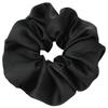 Korean Satin Retro Scrunchie: Elegant Ponytail Tie