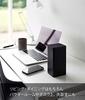 Yamazaki Roll-Type Wet Wipe Case, Black, Approx. W8 x D9 x H17cm, Tower Series, Airtight, Moisturizing, Silicone Cap, 6503