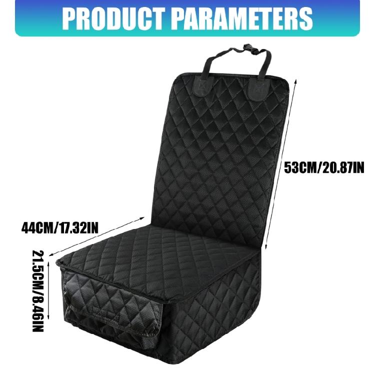 Fade Resistant Automobile Seat Cover produced For Small To Big Canines With Stable Attachment Fasteners