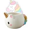 Hitzebeständige Cartoon Einhorn Keramiktasse Perfekt für Milch und Kaffee