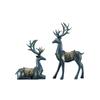 2pcs Modern Couple Deer Ornaments Minimalist Animal Sculpture Miniatures Figurine  Bedroom