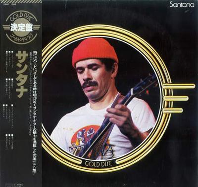 LP Record SANTANA  Gold Disc 26AP1302 CBSSONY 1978 Japan Obi Rock Used