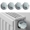 Radiatorventilskydd 4 st med M30 x 1 5 Gängstorlek Designad för Termostatisk Fördelare Justering och Ventilskydd