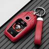 Leather Car Key Case LCD Smart Remote Cover LED Display Shell Fob for BMW G11 G12 G30 G31 G01 G02 5 7 Series X5 X7 M5 M8 M760Li