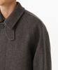 Musinsa Standard Shetland Wool Oversized Balmacaan Coat [Brown]