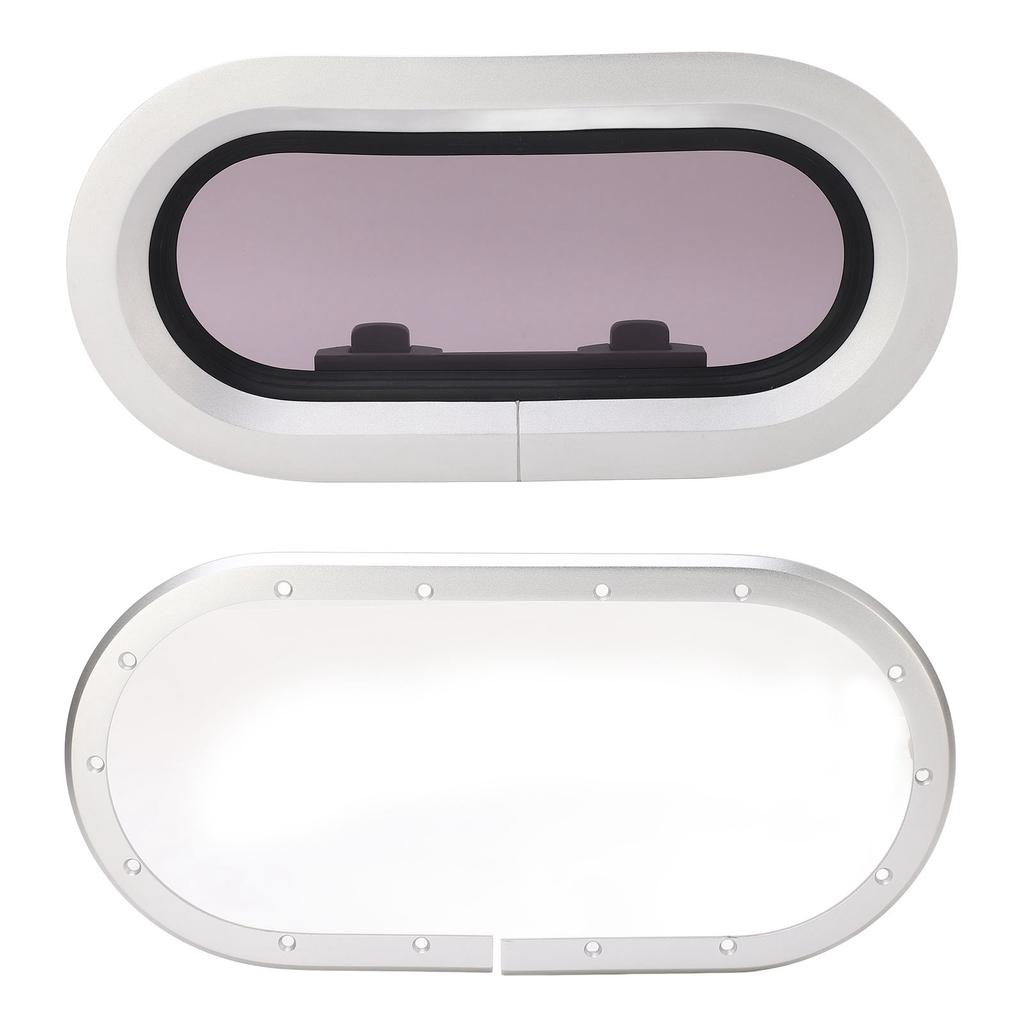 RV Window Waterproof Excellent Sealing UV Protection Round Corner RV Portlight Window for Boat