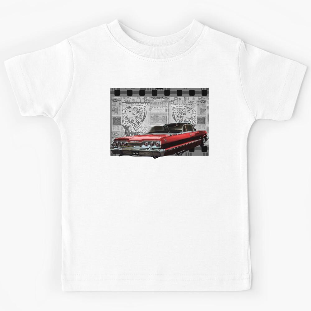 Vintage Retro Style Classic Lowrider Kids T-Shirt 110