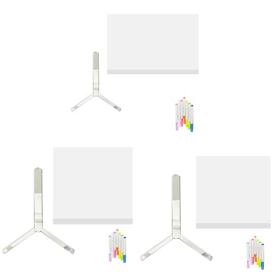 LED Note Board Colors Pen Reusable with 7 Easy To Use Glowing Acrylic