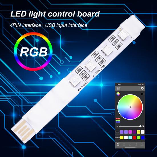 

Bluetooth-совместимая плата управления, пульт дистанционного управления, чувствительный светодиод со световой лентой, Bluetooth-совместимая плата модуля управления