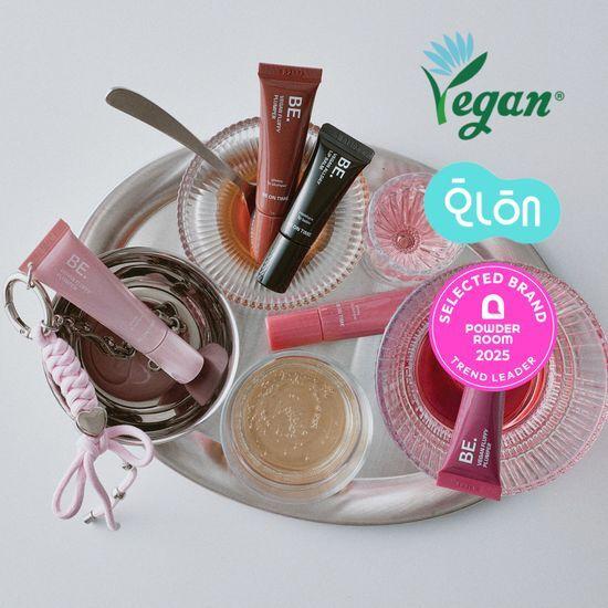 Be On Time Vegan Fluffy Plumper Keyring Set 4 Colors