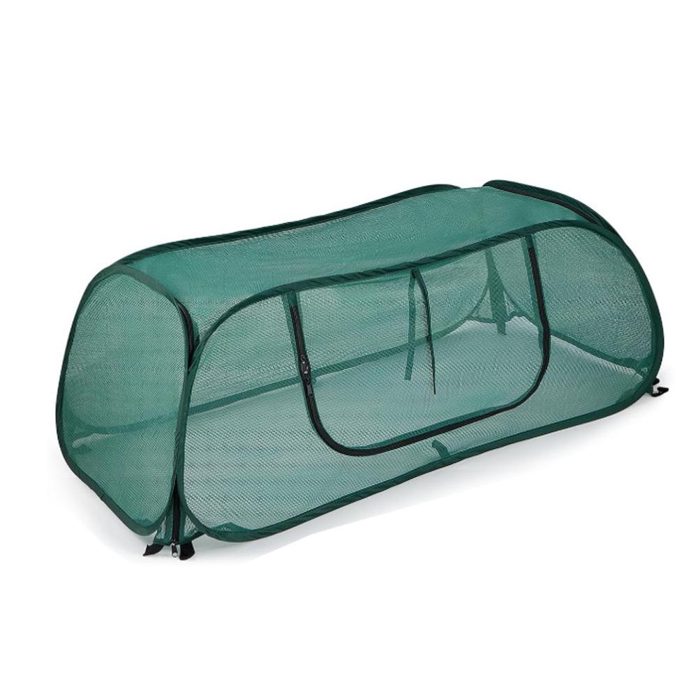 Housse de protection isolante pour plantes Filet pop-up pour plantes Cage protectrice transparente en PVC Lit de légumes