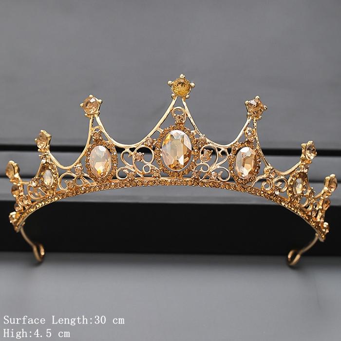 Coroană Culoare Argintie și Tiară Accesorii de Păr Pentru Femei Accesorii Nuntă Coroană Pentru Mireasă Cristal Stras Tiară Diademă