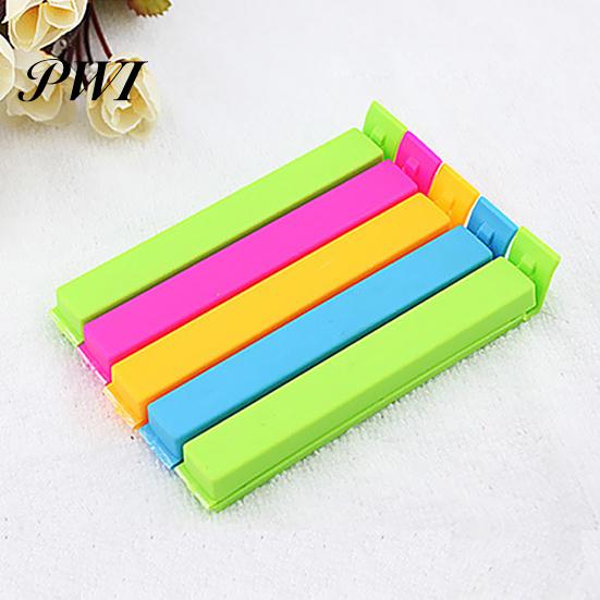 Useful 5Pcs Simple Clips buckle design Portable Kitchen Cute Plastic for Restaurant