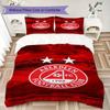Juego de Ropa de Cama con Estampado Sunderland Funda Nórdica Funda de Almohada Decoración del Hogar Regalo de Cumpleaños (1 funda nórdica + 2 fundas de almohada sin relleno.)90