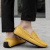 Fashion High Quality Moccasins Luxury Brand Loafers Men's Genuine Leather Shoes Designer Shoes Soft Sole Comfortable Casual Dress Shoes