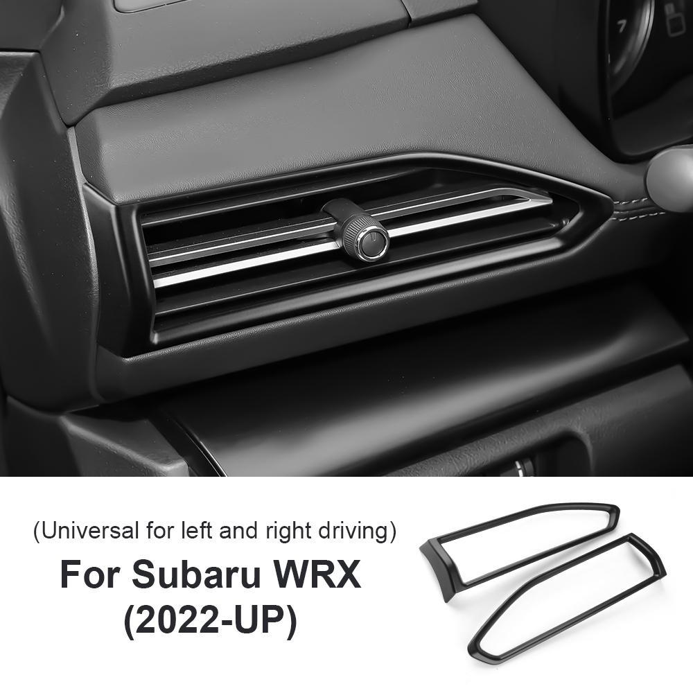 

Для Subaru WRX 2024 АБС-пластик Стикер под карбон Боковой воздуховод Защита от царапин Отделка салона RHD LHD Аксессуары матовый черный