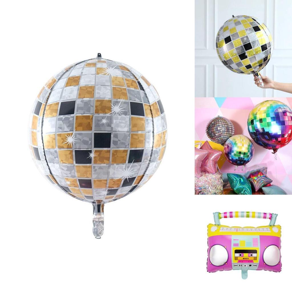 Big Disco Ball Helium Balloons For Stunning New Years Eve Party Decorations 2022