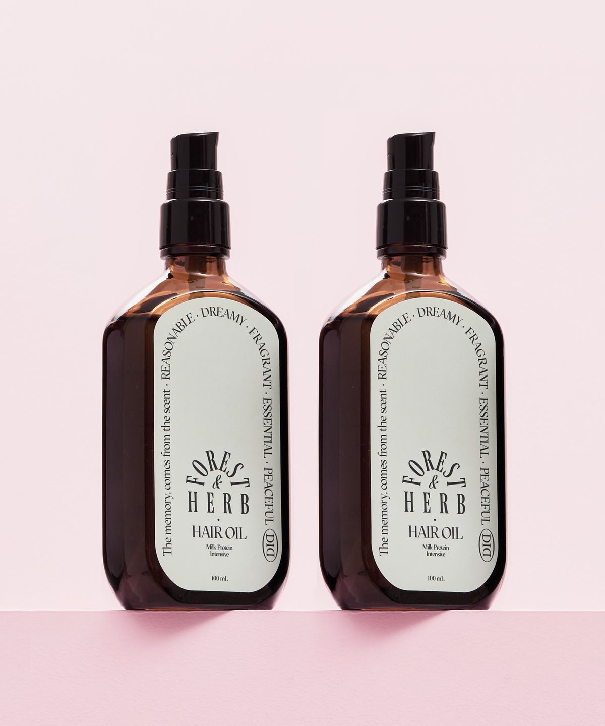 [Pack of 2] Milk Protein Intensive Hair Oil Forest Herb 100ml+100ml