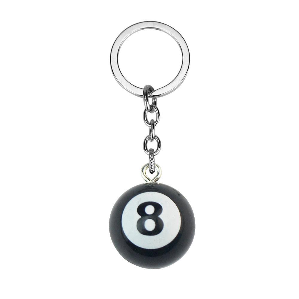 Брелок для ключей  Восьмерка : Креативный и забавный подвес-аксессуар с влиянием европейского и американского дизайна