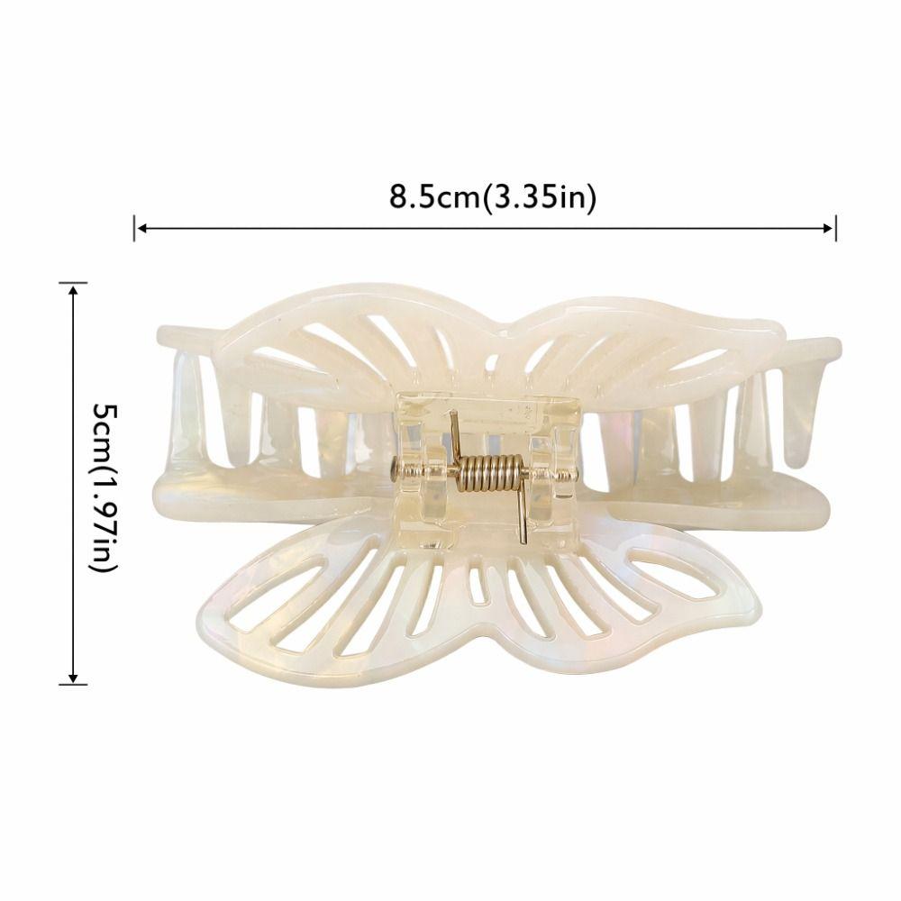 Nonslip Design Hair Claw Clips Strong Hold Hair Barrettes For Women Butterfly Hair Clips Daily Use