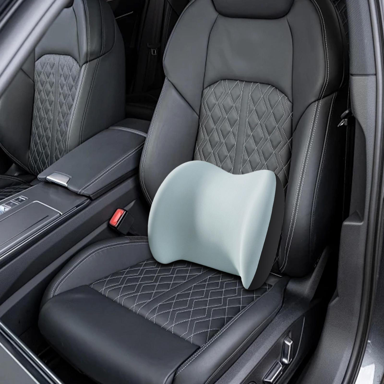 

Waist Pillow Back Body Curve Multipurpose Gaming Chair Space Saving Breathable Memory Foam Cushion синий