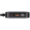 Powerbank 10000mAh 20W USAMS XR Series Z Kablem USB-C/Lightning Czarny