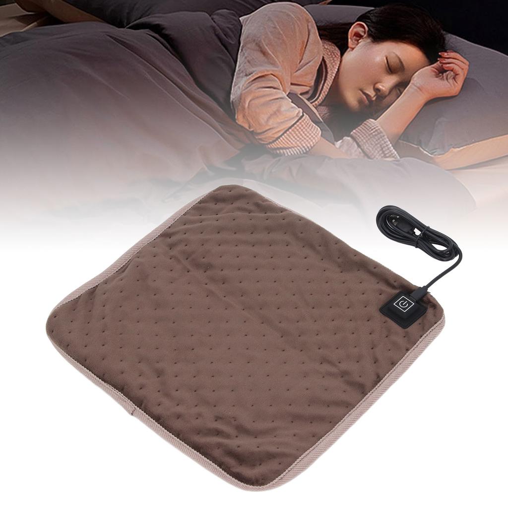 Heated Blanket Electric Throw USB 5W Soft Synthetic Fiber 3 Gear Electric Heating Blanket with 5ft Cable for Keeping Warm In Home Office
