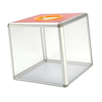 Draw Box Feedback Case Multi-scenario Reusable Portable Fundraising Game Prop for Home Party