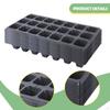 12 Cellular Seed Trays with Drainage Hole, Starter Pots for Fruit