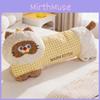 Cartoon Cat Plush Pillow With Removable Washable Cover For Bedroom Comfort And Relaxation